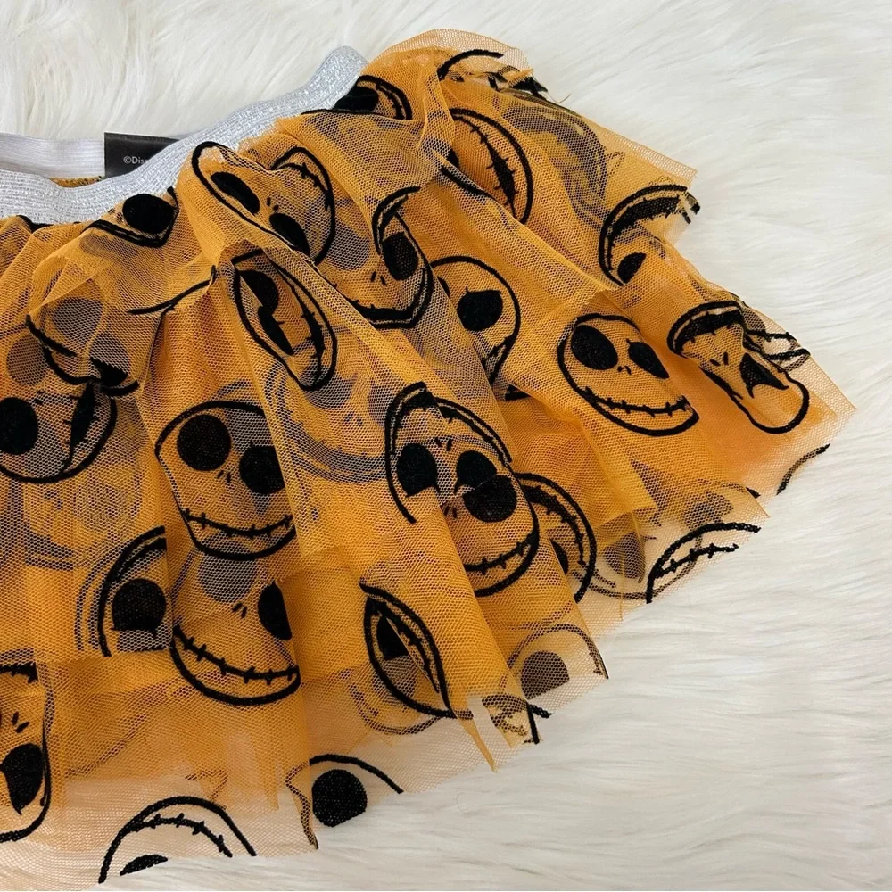 Disney The Nightmare Before Christmas Girls Tutu Skirt Size 2T